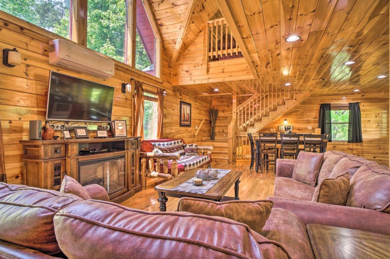 Pigeon Forge Cabin Sauna, Saltwater Pool And Views! Севьервилл Экстерьер фото