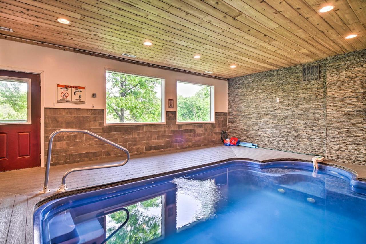 Pigeon Forge Cabin Sauna, Saltwater Pool And Views! Севьервилл Экстерьер фото