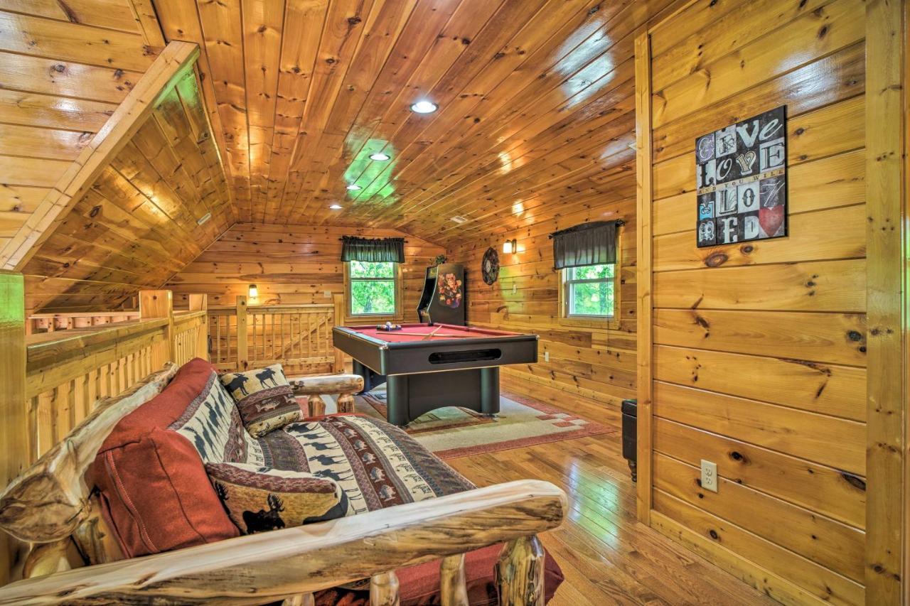 Pigeon Forge Cabin Sauna, Saltwater Pool And Views! Севьервилл Экстерьер фото