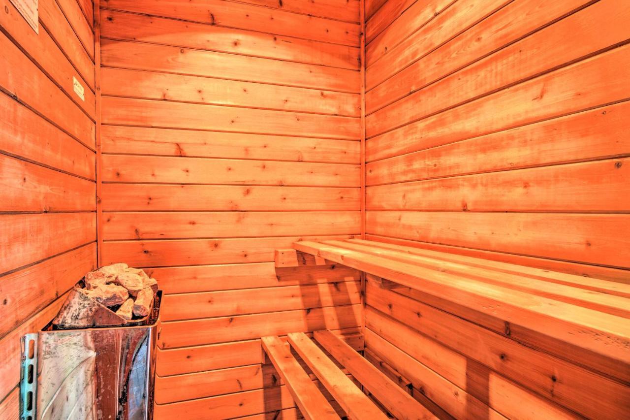 Pigeon Forge Cabin Sauna, Saltwater Pool And Views! Севьервилл Экстерьер фото