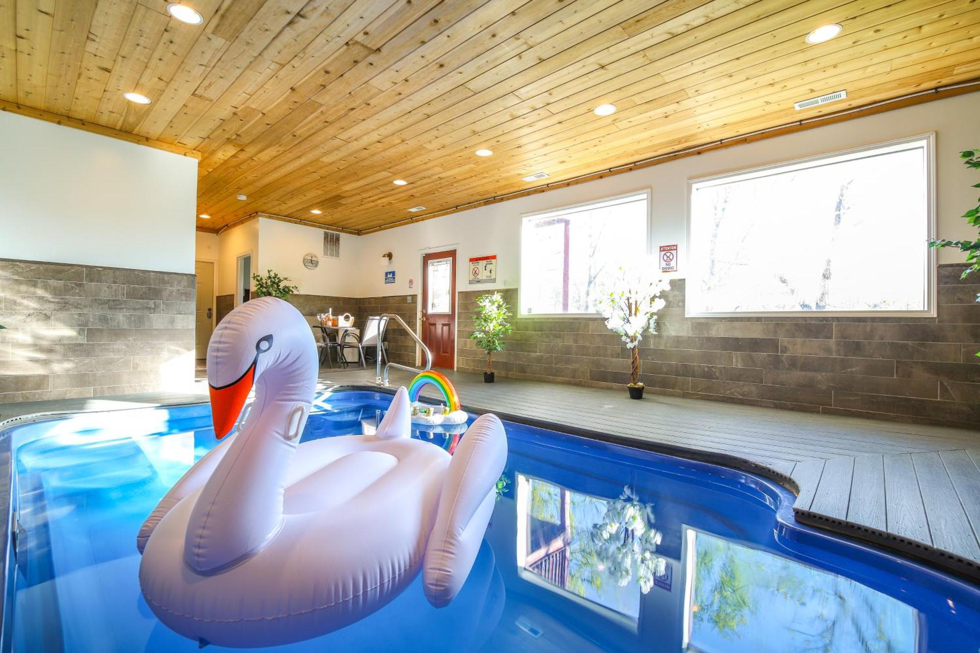 Pigeon Forge Cabin Sauna, Saltwater Pool And Views! Севьервилл Экстерьер фото